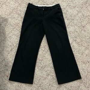 straight leg black dress pants. Worthington brand